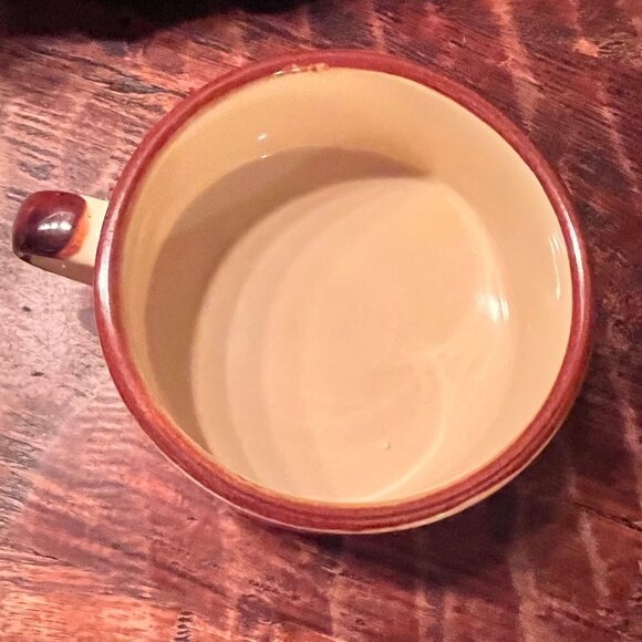 Vintage Korean Stoneware Soup Mug - Picture 2 of 7